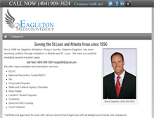 Tablet Screenshot of eagletonmediationgroup.com